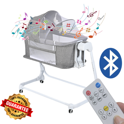 ⭐ 👶🏻 Berceau Intelligent Nouvelle Génération avec Musique Bluetooth 🎶💤