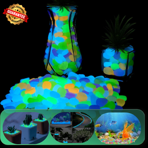🌟 Pack Galets Lumineux – Illuminez Vos Soirées, Donnez Vie à Votre Jardin 😍