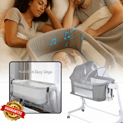 ⭐ 👶🏻 Berceau Intelligent Nouvelle Génération avec Musique Bluetooth 🎶💤