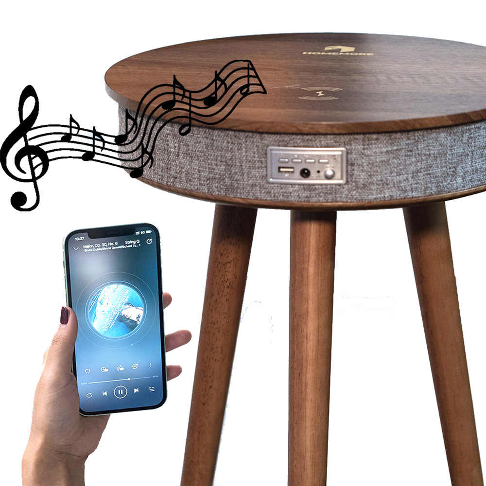 Table Intelligente Multifonction 🔋🔊 +🎁 Lampe Crystal + Smartwatch Avec Airpods 😍 +🎁 Clavier Bluetooth ⌨️