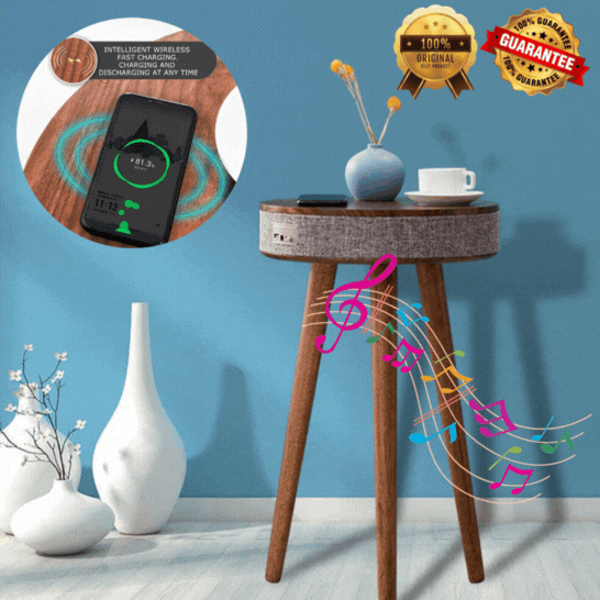 Table Intelligente Multifonction 🔋🔊 +🎁 Lampe Crystal + Smartwatch Avec Airpods 😍 +🎁 Clavier Bluetooth ⌨️